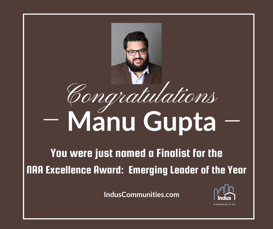 Congratulations Manu!