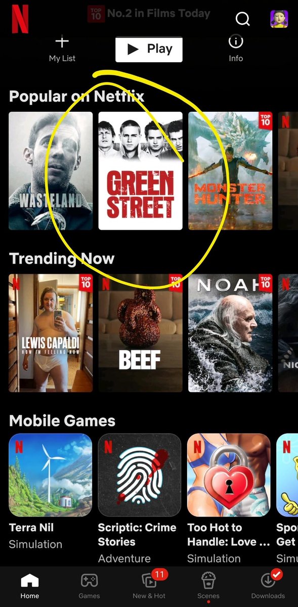 dougiebrimson's tweet image. Someone just sent me this as apparently, it's back on #Netflix 

If only I got paid per view.... #screenwriter #greenstreet