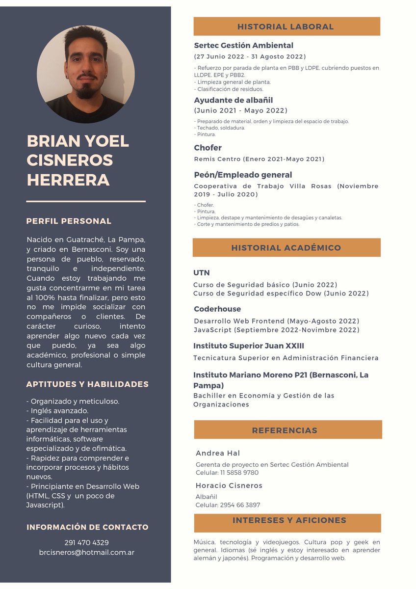 vrayancito's tweet photo. GENTE DE BAHÍA BLANCA, acudo a ustedes con el alma en las manos. NECESITO encontrar laburo. Estoy sin laburo fijo hace casi 6 meses, viviendo de changas y a esta edad y con una hija siendo ayudado por mis viejos. Y estoy cansado. Realmente cansado. Con un RT ya me estan ayudando+ https://t.co/1IqZPIaQJO