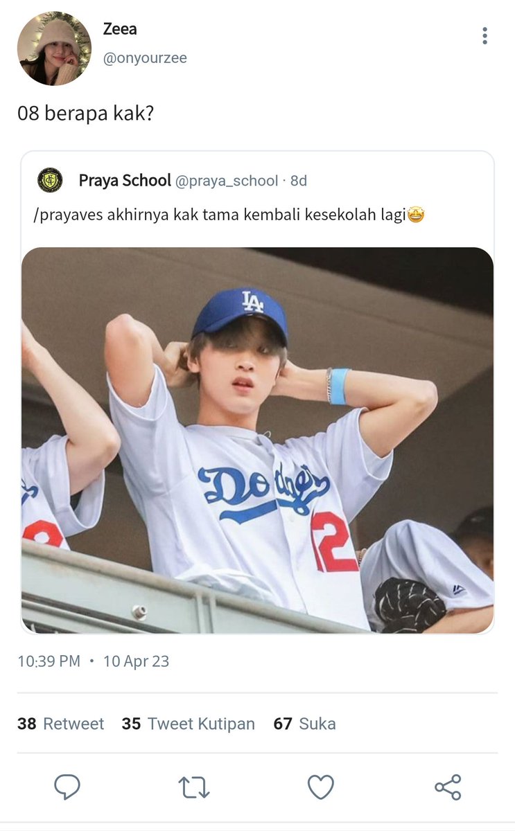 yoorrin's tweet photo. ; 08 berapa kak?

Lee Haechan few tweets au
© yoorrin https://t.co/yaD2xVwoJW
