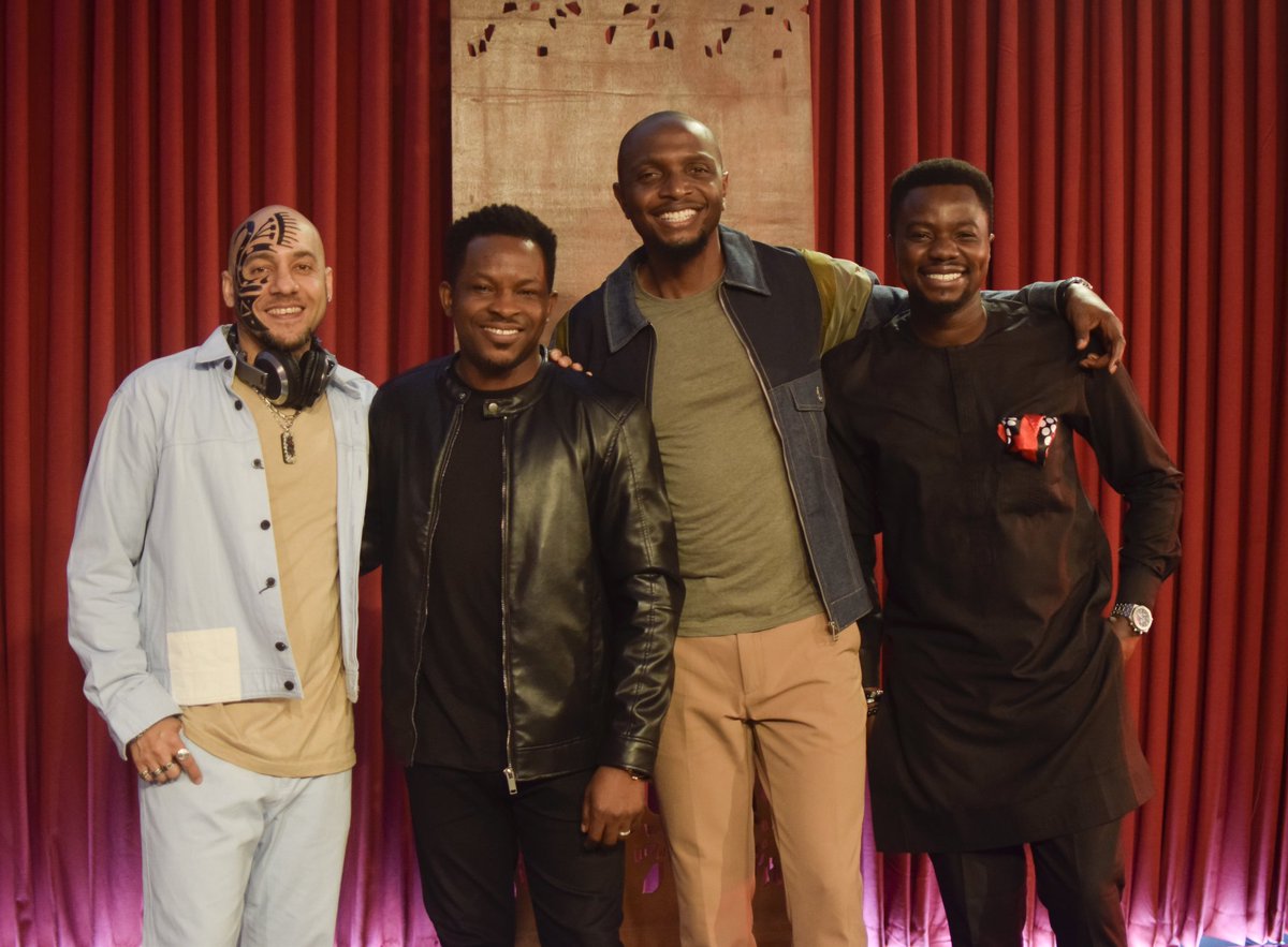DjSose's tweet photo. WE'RE BACK !!!!!!
#ComedyNites S5 with @damolaismyname @forevercfr your host @ikosakioduwa & yours truly...
All on @AfricaMagic CH 153 @dstvnigeria Tonight at 9:30pm WAT
#AfricanComedy #NigerianComedy #AfroComedy #StandUpComedy
#AMComedyNites
#AMUrban https://t.co/dxJWJ7mcor