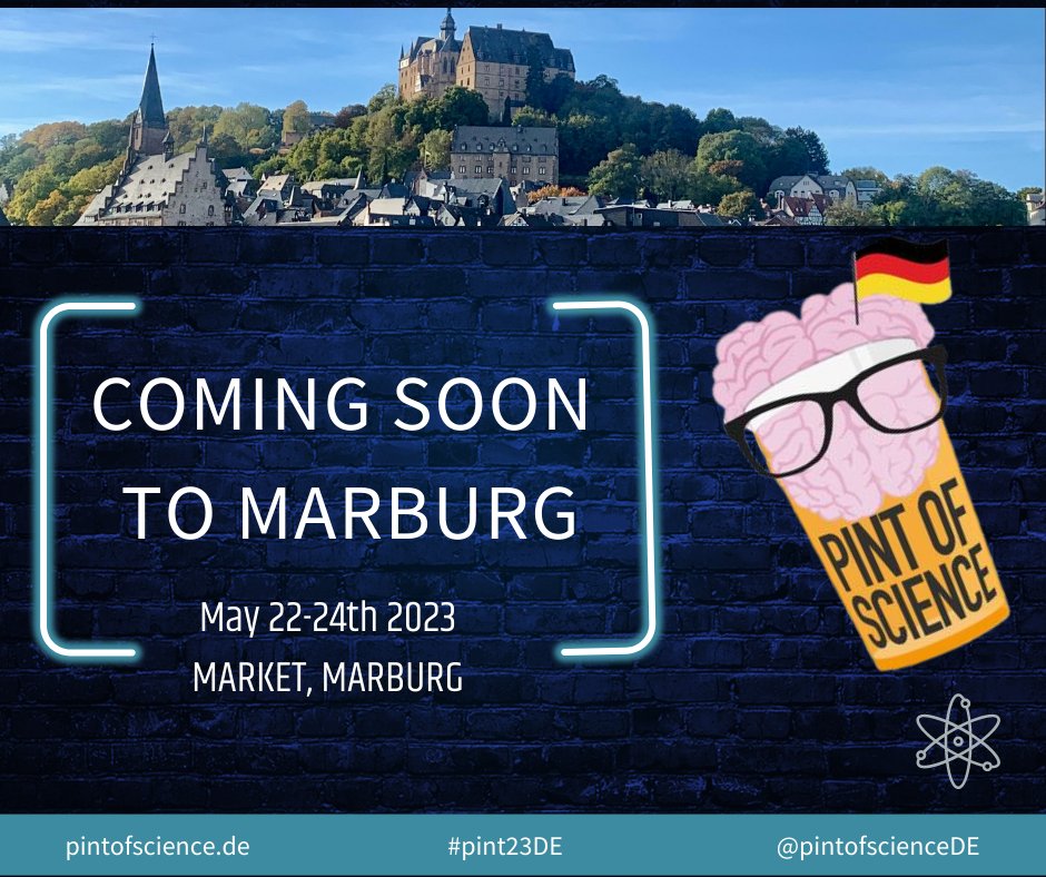 Mahaswetab08's tweet photo. Check out what in the name of Science is brewing in @pintofscienceDE  Marburg! 
Stay tuned for some fun talk series and beer in your favorite cafe.
Tickets and the program available soon 
https://t.co/9SveSh3UtS
#scicomm #pint23 #womeninscience  #Science #beer #marburg https://t.co/OzVh769T5O
