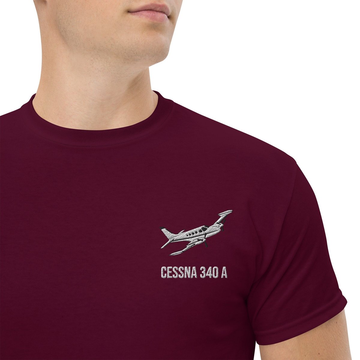 pixelpal_my's tweet photo. Excited to share the latest addition to my #etsy shop: Gift for pilot cessna 340 embroidered airplane plane aviator instructor cotton tee shirt for men women https://t.co/U4BVICmdfW #airplane #plane #aircraft #cessna #pilot #giftforpilot #giftforstudent #flightinstruct https://t.co/mAoH8EYGj2