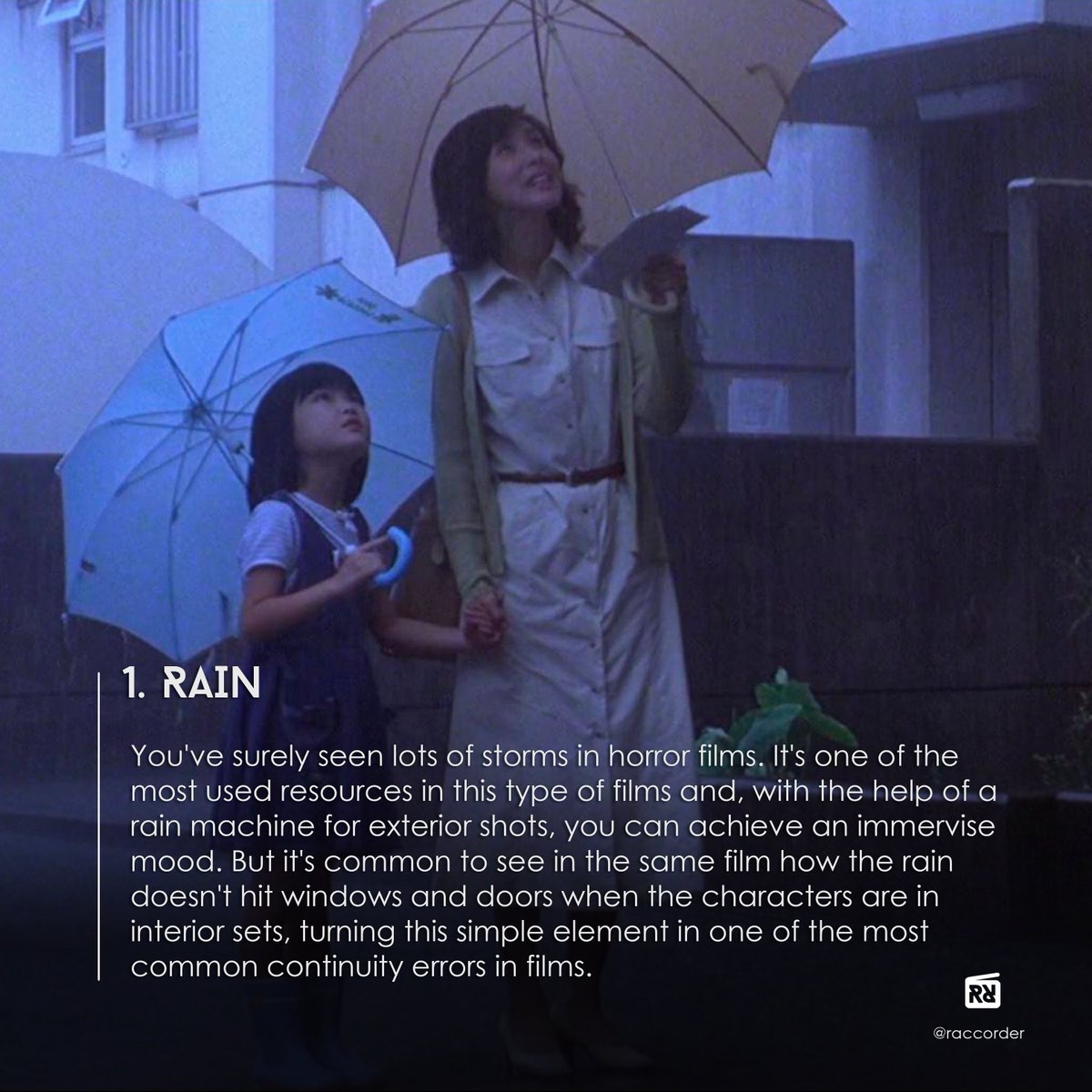Raccorder's tweet photo. There are some #continuity errors that films still fail at 🎬📑😖 We've sure that you've seen them in some movies more than once and, the surprising thing it's that all of them are very easy to avoid, so here they are!
#scriptsupervisor #continuista #scriptsupervisors #raccorder https://t.co/tiKD55G9TU