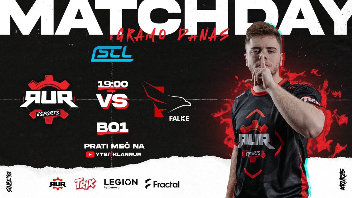 Danas su na programu dva meča! Prvo igramo ESEA Main od 18:00 protiv VaselineWormsa-a, a odmah po završetku istog počinje pretposlednja runda SCL-a gde igramo protiv Falke Esportsa! 

ESEA Main
⏰18:00h
📺youtu.be/UezUwZhMpHU

SCL Master
⏰19:00
youtu.be/bB4Iz5LhLzE