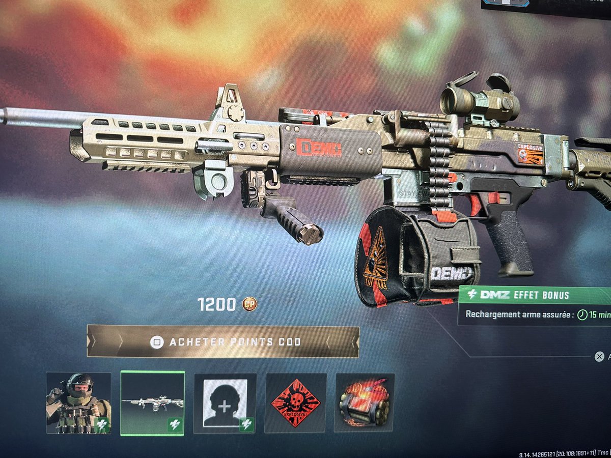 LowAn's tweet photo. Petit pay2win en DMZ, les skins d’armes et de persos te donnent un avantage. 

12€ pour avoir son arme plus rapidement. 

Votre avis ? https://t.co/zbqbNwk3Gv