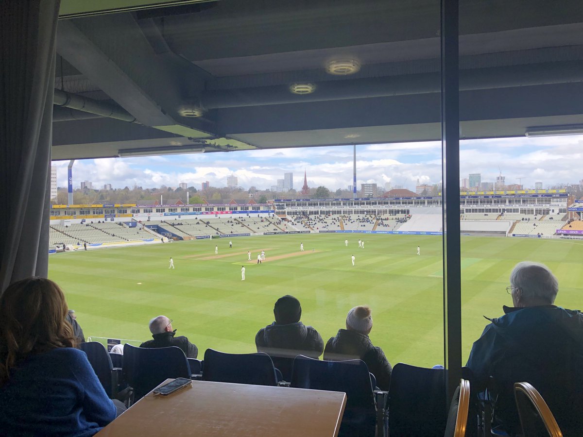 Mitchofworcs's tweet photo. 1st home match of the season at Edgbaston https://t.co/qINQ6k1OHx