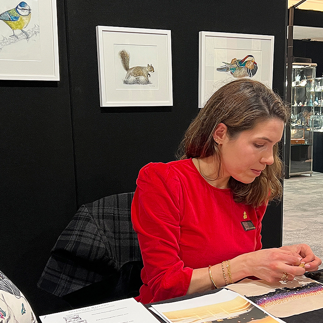 SusannahWeiland's tweet photo. I am excited to share that I am now a member of the Society of Designer Craftsmen. Thank you @CraftsmenSdc #embroideredart https://t.co/46J6thYfo9