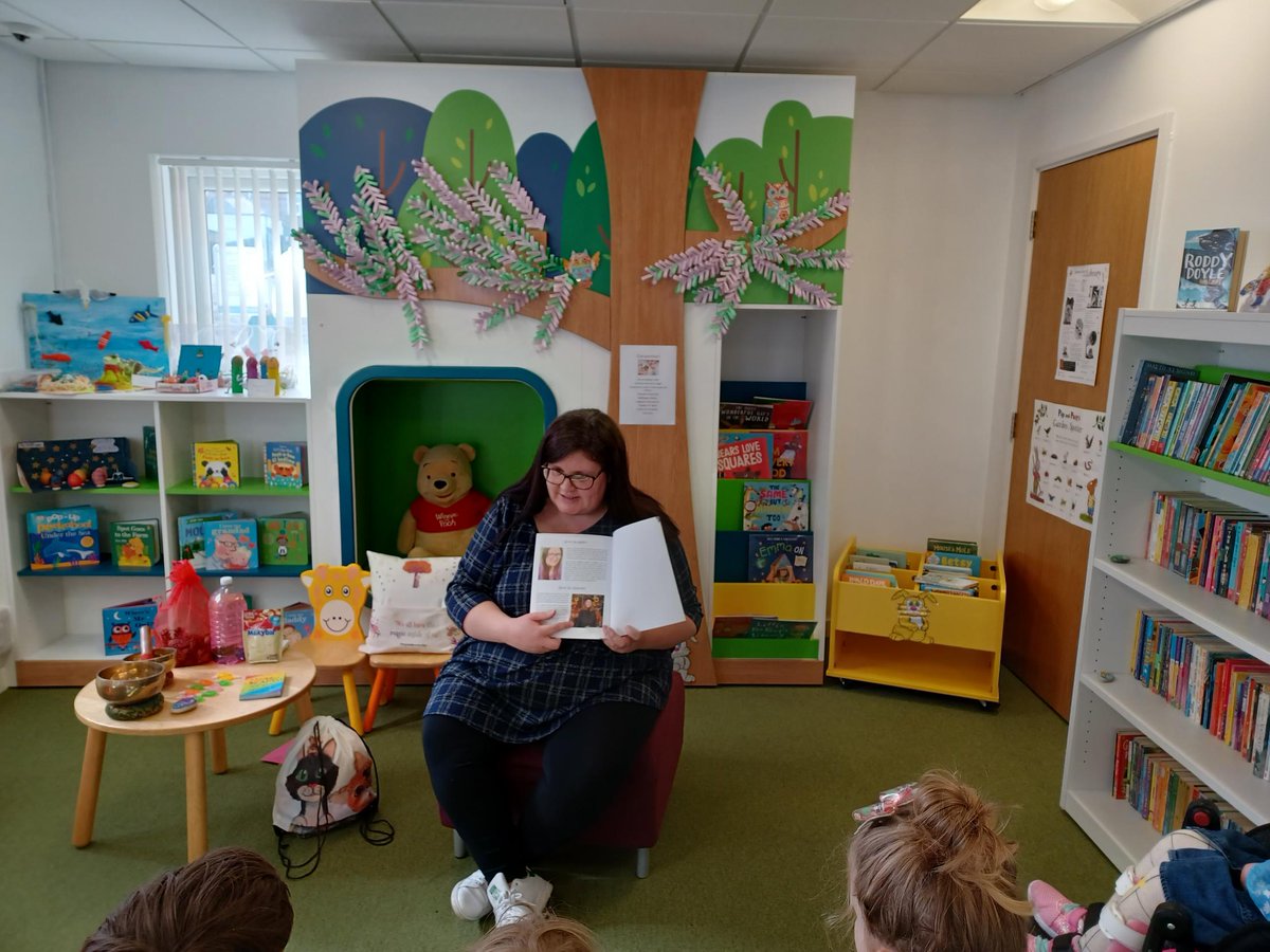 NlandLibs's tweet photo. We had a lovely time at Bedlington &amp; Ashington Libraries with local children's author Holly Taylor.  She came along and read her book 'The Magic Inside of Me' all about how children can manage their worries.  A big thanks to Holly for this wonderful event! https://t.co/v0pd9LhUM0