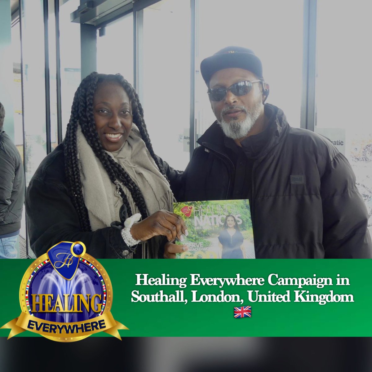HEverywhere_'s tweet photo. HEALING EVERYWHERE CAMPAIGN BY SOUTHALL, LONDON, UK 🇬🇧🇬🇧🇬🇧!!! 

Give hope and healing to someone today. Simply visit https://t.co/GijUhKZ8Q1 and sponsor a healing outreach with the Healing to the Nations Magazine. 

#healingeverywhere
#healingtothenations https://t.co/fH181XIicy