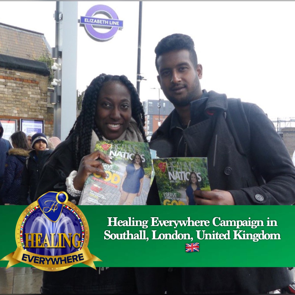 HEverywhere_'s tweet photo. HEALING EVERYWHERE CAMPAIGN BY SOUTHALL, LONDON, UK 🇬🇧🇬🇧🇬🇧!!! 

Give hope and healing to someone today. Simply visit https://t.co/GijUhKZ8Q1 and sponsor a healing outreach with the Healing to the Nations Magazine. 

#healingeverywhere
#healingtothenations https://t.co/fH181XIicy