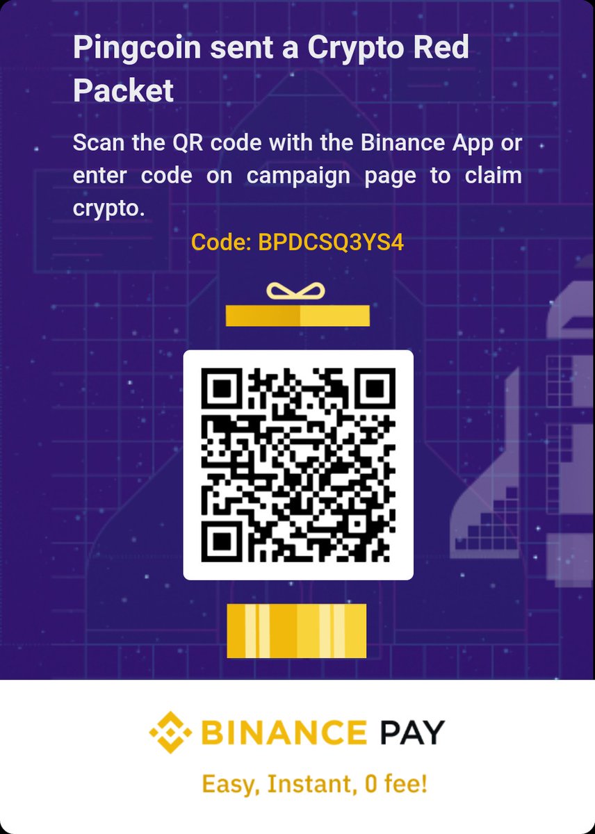 pingcoins's tweet photo. Claim #BTC #Bitcoin
From #Binance #BinancePay
It's #freecrypto #Binancebox
#cryptoboxredpacketcampaign
Click the link π
https://t.co/eVxKoOsRlA https://t.co/lf2ov8DLsy