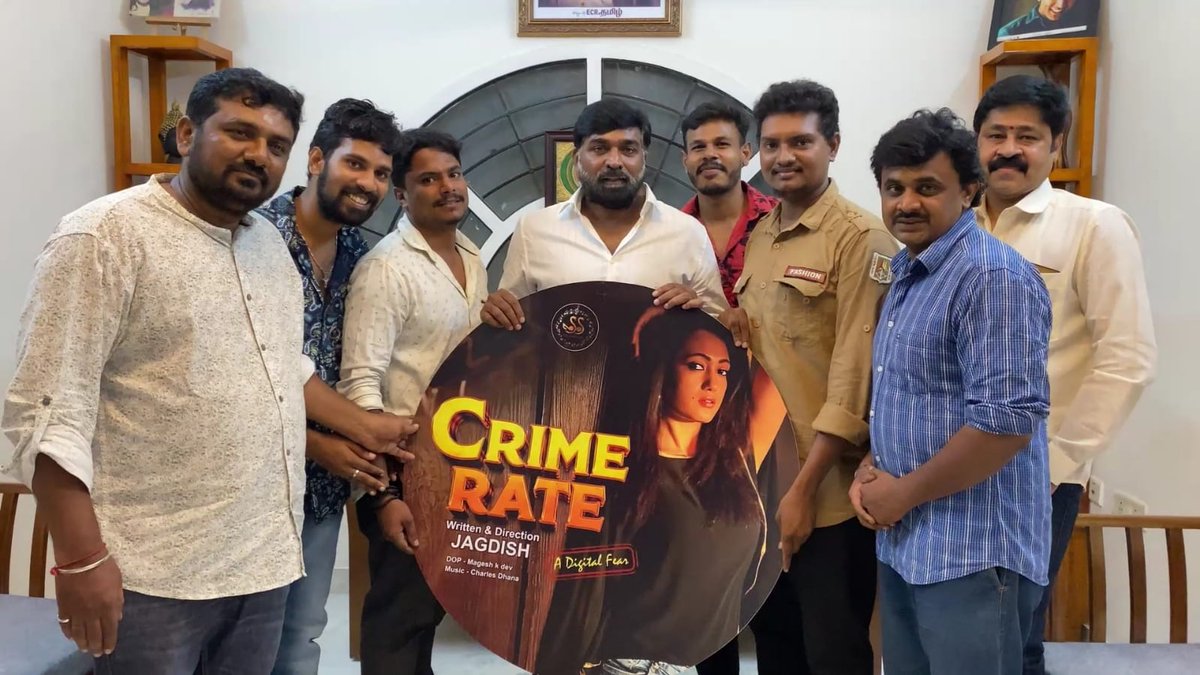 kuttykollywood1's tweet photo. Best wishes #Crimerate Short film Cast &amp; Crew Released now on
@SuperGoodFilms_
youtube channel.   written &amp; Directed by
@Jagadeesh220193
https://t.co/gkUk9MU4WF
@MageshkDev

@CharlesDhana

DI
@gurumurthi1993
@GirijaHari1411
@romeodeva3
@pravinsait
@AntoPrathis
@AbuDazler000 https://t.co/yqH68Mjwg7