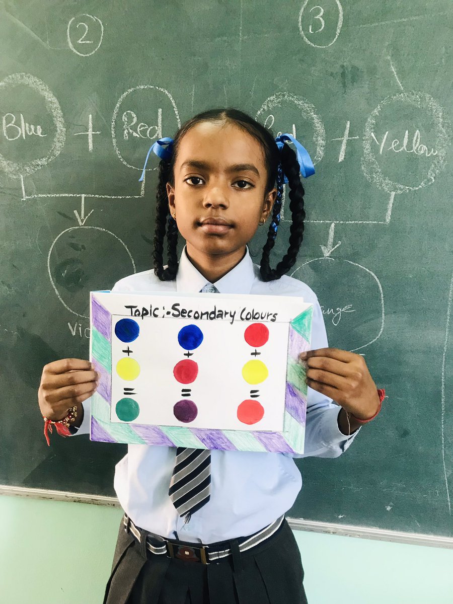 Kanchangold0044's tweet photo. Ss of #knps #Fun with #Colours and also learn about #Primary colours and #Secondary colours in Art Period Really they enjoy a lot. https://t.co/9GnBA4HPjJ