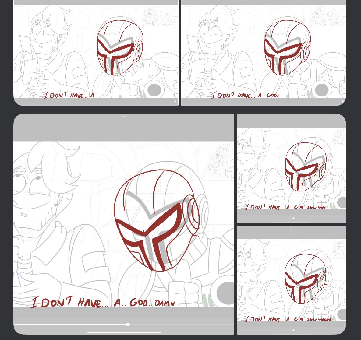 NDYP_THOT's tweet photo. Happy Behind the T.H.O.T. thursday.
Not much to share today, have some screenshots of notes.
#ani #indie #indieanimation #animation #thethots #theheroesoftomorrow #ndyp_thot #rufusabel https://t.co/nFeFDtJsqR