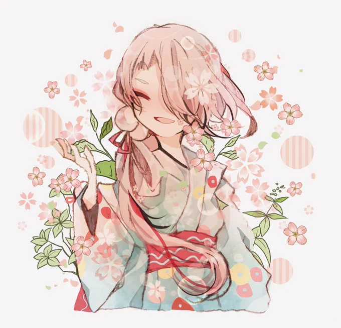 葉桜もまた風情 