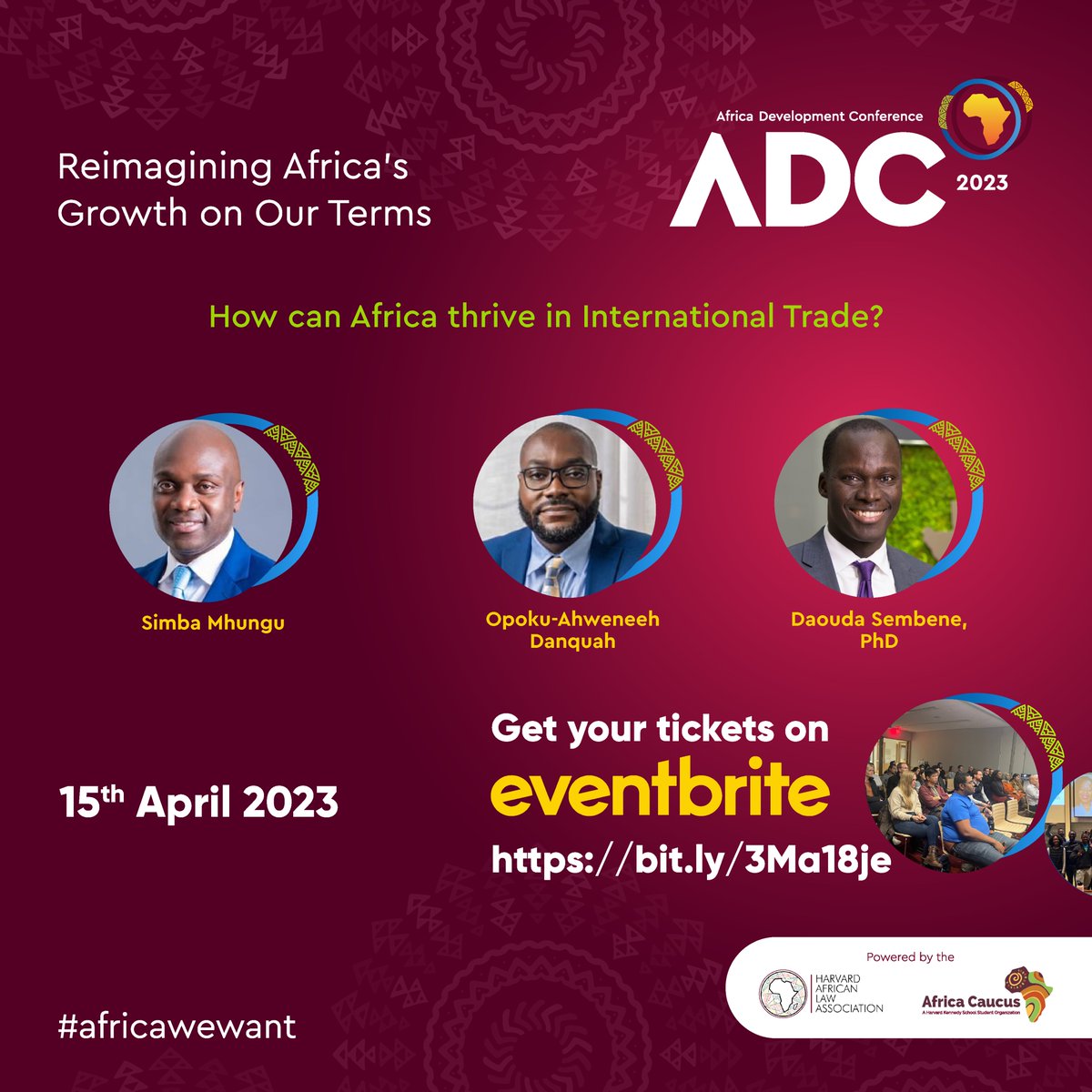 adcharvard's tweet photo. The @AfricaDevCon is more than just a conference – it's a movement for change. Join us in rebranding &amp; reshaping Africa in the international development arena. Register via https://t.co/3nu1tFKqVO #AfricaWeWant #ADC2023 #harvardlawchool #africarising #development #Sheldon #africa https://t.co/vGufmzw5rj