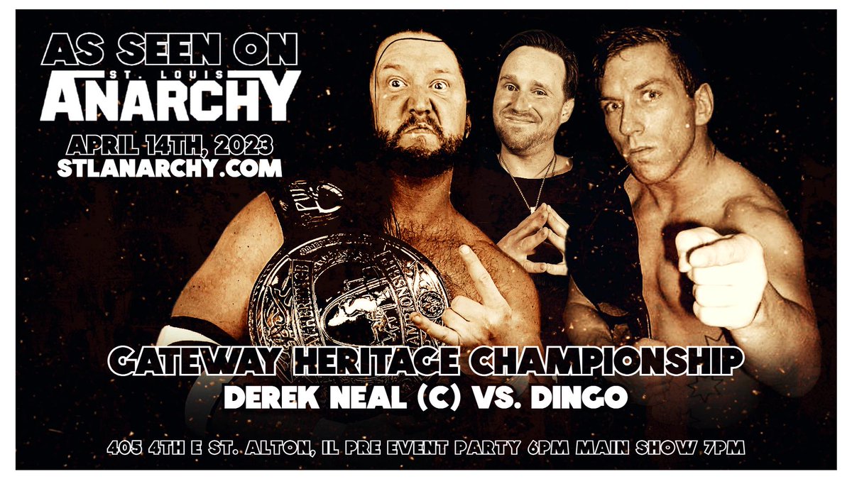 Are you hyped for the @stlanarchy show tomorrow? Let's start the party early! Tonight myself and @CRMedia1988 will interview @HeelMoneyJovi on the @TheI70HotTag. Come hang out with us and the first returning guest. Interview, card breakdown, and chat. LFG! #DoItForTheBrand