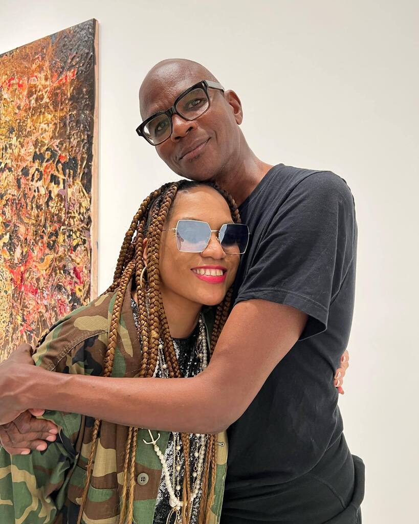 thejennabond's tweet photo. Twenty years ago, the first social plan I made for myself in NYC was to attend Mark Bradford’s opening at the Studio Museum. I headed to Harlem by myself, inhaled the work, introduced myself to the artist, and then we danced all night in the garden. I ma… https://t.co/CG3WTBIIJ1 https://t.co/DbVSEzg8kw
