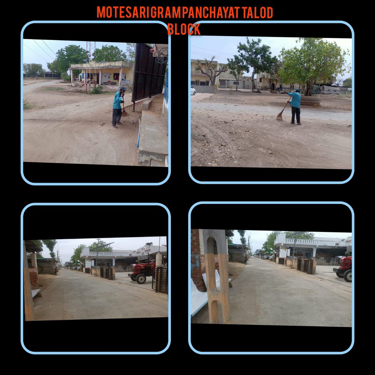 MaulikSharma11's tweet photo. Under the "Clean Village" campaign of SBM(G)- Gujarat, the belowimages reflect a part of the daily progress in the Sabarkantha district of Gujarat. This work is done in the Motesari village of talod Block
 #SWACHHBHAR#CLEANVILLAGE, @crdgujarat1 @PMOIndia, @AmitShahOffice, @cmoguj https://t.co/iRJrKEEUSV