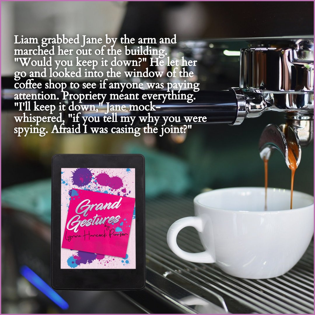 #GrandGestures #LynnePearson #romcom #romancebooklover #romancebookaddict #romancebooksofig #romancebooksofinstagram #romancebookworm #XpressoTours @XpressoTours⁣