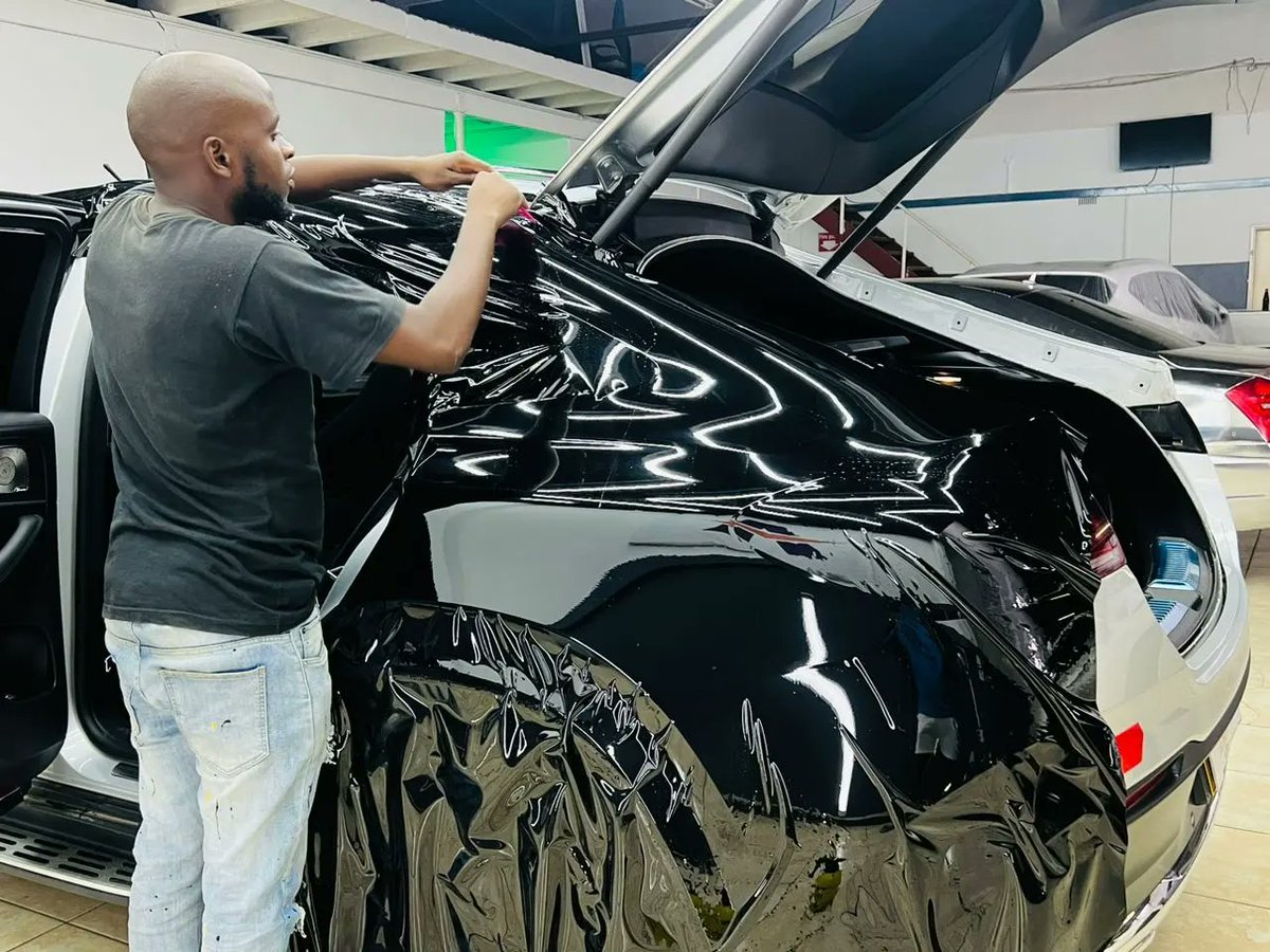 accelary's tweet photo. Not only are you limited to a transparent Paint Protection Film, but you can also pick from a wide range of colors !! 

Protect that paint and customize your car while you are at it !

Contact us on 0788 000 111 for a quotation 📌
#paintprotectionfilm #PPF #bodyfence #harare #zim https://t.co/LEEXrVbkDP
