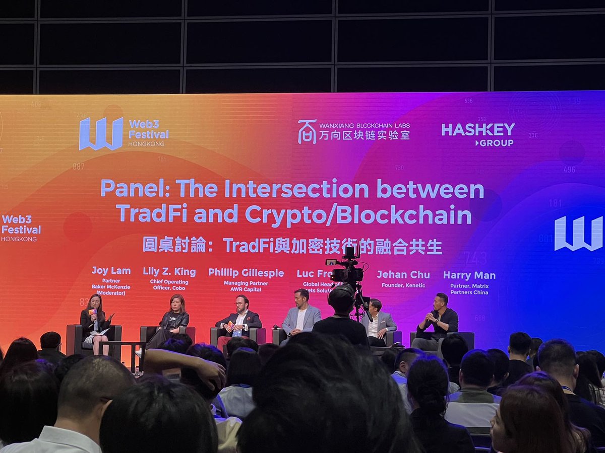 Great panel discussion! Long crypto! Long HK #Web3Festival