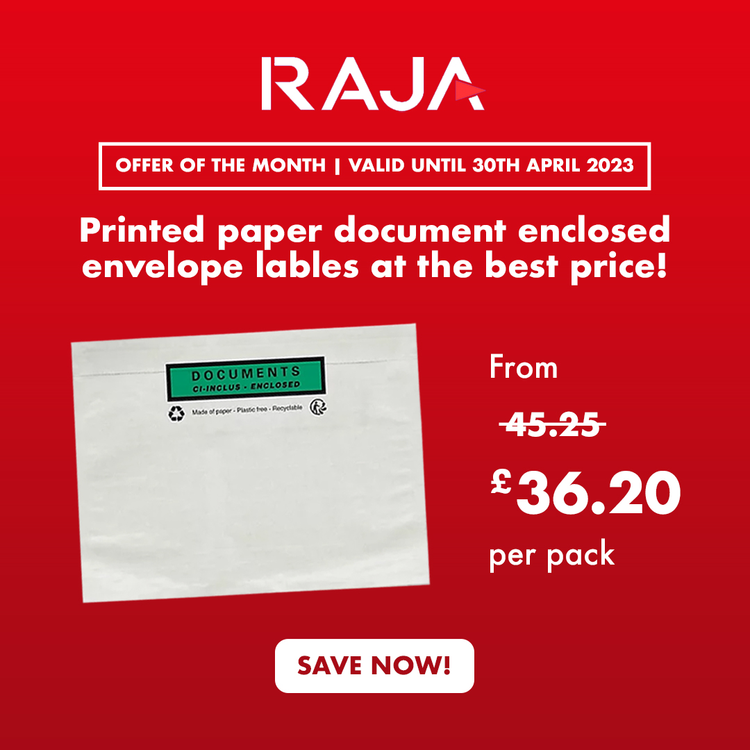 Check out our offer of the month! Eco-responsible, practical and durable, what more do you need? Printed paper doc-enclosed envelopes at the best price, order now  bit.ly/418izWi

#eco #docenclosed #envelope #packaging #smallbusiness