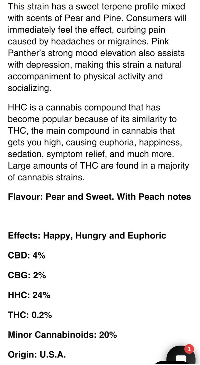 MoReeceJreal's tweet photo. Check out our #CherryOG #HHC flower at #budmother via the link below
https://t.co/iNwBvYaThH

#CBD #Hemp #cannabis #delta8 #UnitedKingdom https://t.co/vLa3UkaQaq
