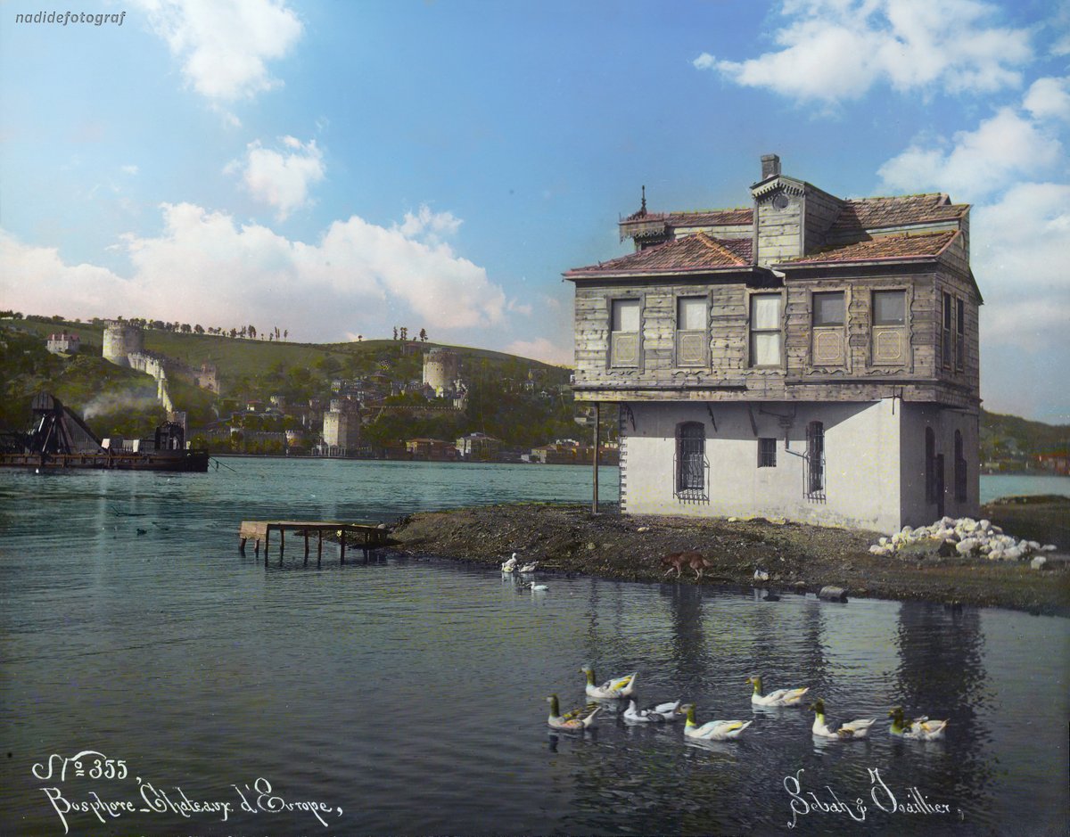 nadidefotograf's tweet photo. Göksu Çıkışı ve Rumeli Hisarı, 1880 https://t.co/ZCncmPDuwg