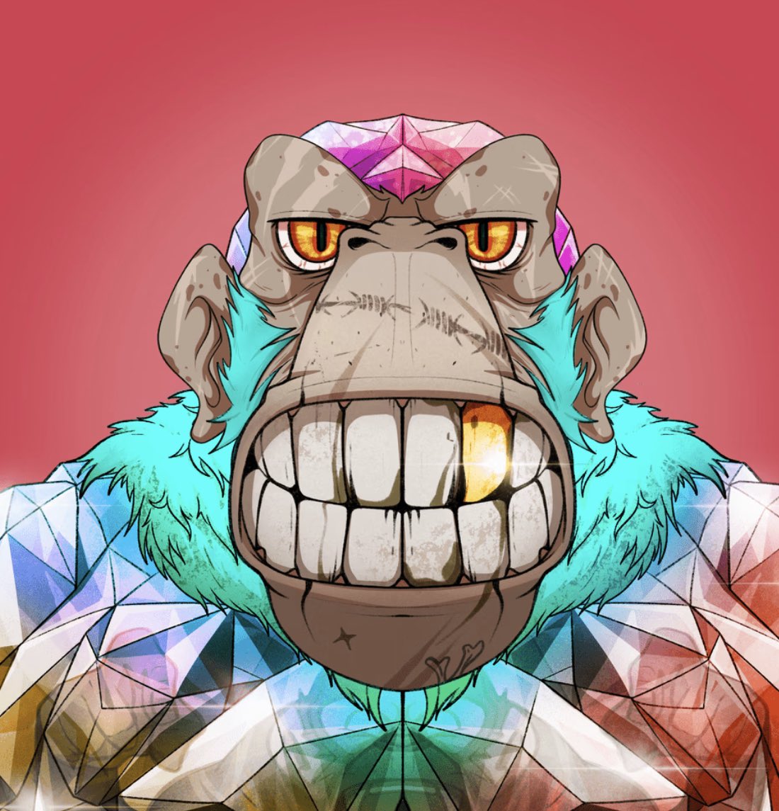 Maybe I'll give away this Defi Ape at my next space? 🤷‍♂️

✅ LIKE
✅ RT
✅ Be in my upcoming space to win, link in thread 
✅ drop $ens