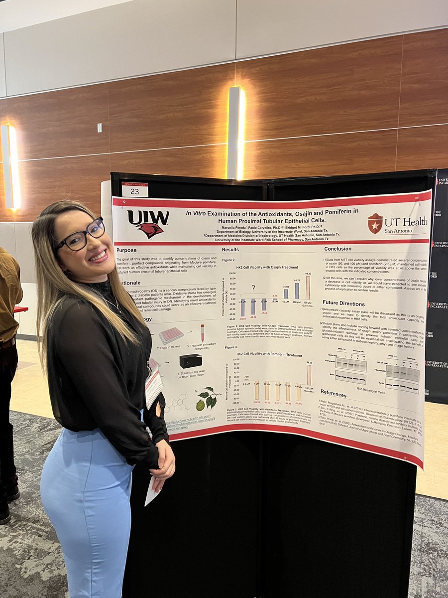bmfphd's tweet photo. While we were in Austin my other amazing #UIWFordLab students presented at UIW Research Week. I’m so proud of all of them!! 🥼🧪🔬🧬🧫👩‍🔬🧑‍🔬 #UIWPride #undergraduateresearch @UIWBiology @UIWorgs https://t.co/5LcayPrpok
