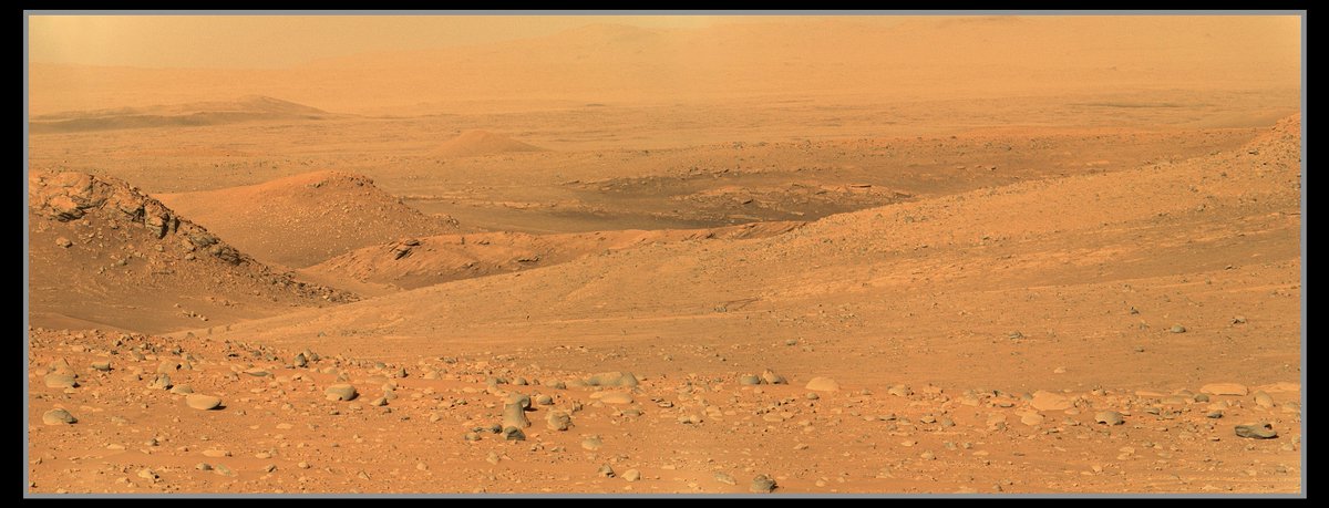 No launch to Jupiter today, they'll try again tomorrow. In the meantime, enjoy this rather gorgeous new view of Mars as seen by <a href="/NASAPersevere/">ARCHIVED - NASA's Perseverance Mars Rover</a> Image Credit: NASA/JPL-Caltech/ASU/S Atkinson (please RT if you like it, to show this platform isn't just for nut jobs and fanatics now!)