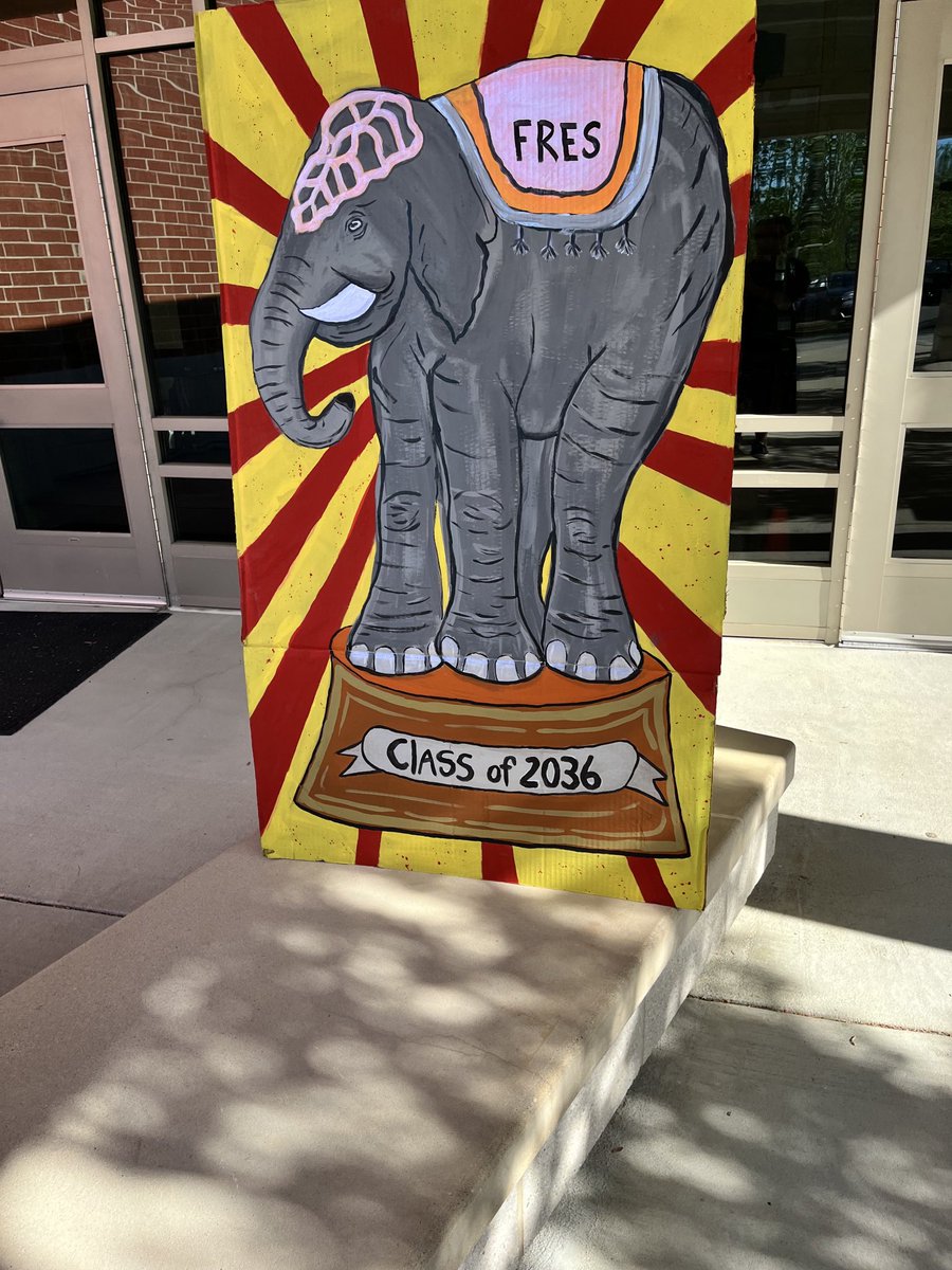 Kindergarten registration for the Class of 2036 ⁦⁦<a href="/FRESWarriors/">Flat Rock Elementary</a>⁩. Always an exciting day!