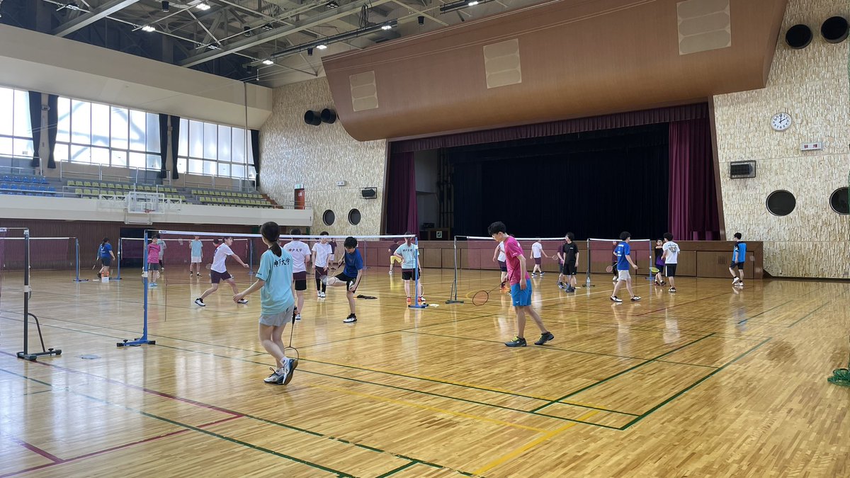 新歓に参加してくださった皆さんへ🙌

バド部では例年入部締め切りを行なっております！前向きに考えてくださっている方がいらっしゃれば、お早めに😖
もし入部してくださる方がいらっしゃれば、dmやLINEに連絡お願いします🙇‍♂️🙇‍♂️