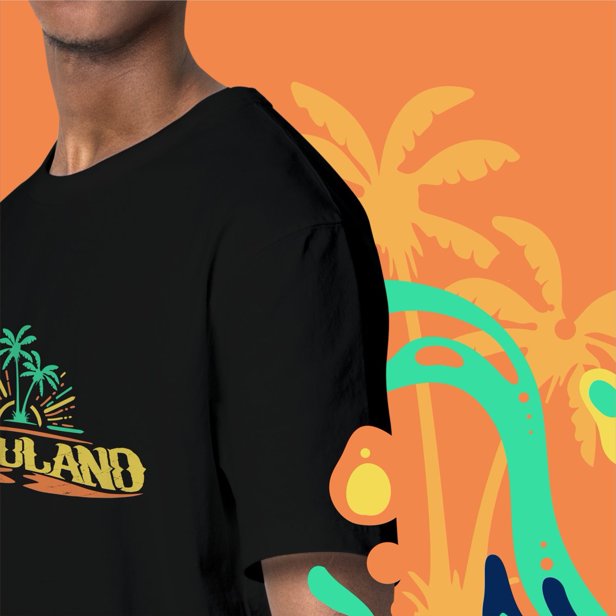 Tunchiii3's tweet photo. Did a thing 🌴⛱️ Excerpts from a proposed visual identity for Bubuland. Apparently this was done under pressure😮‍💨, had to come up with solid concepts within a few hours https://t.co/cmqf6IiRyg