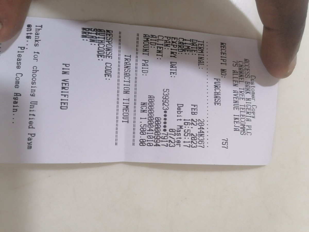 OtunBA_07's tweet photo. @FirstBankngr this is the 2nd failed POS transaction @cenbank https://t.co/6mfQ1cpbZo