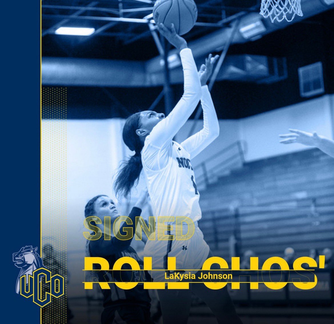 UCOWBB's tweet photo. Committed!  LaKysia Johnson!  Welcome to the Broncho family! https://t.co/CPwUS32OYE