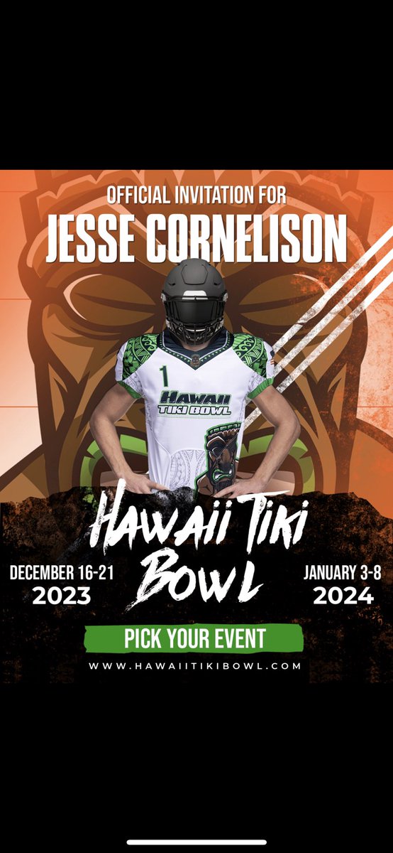 Thankful for the invite. <a href="/HawaiiTikiBowl/">Hawaii Tiki Bowl</a>