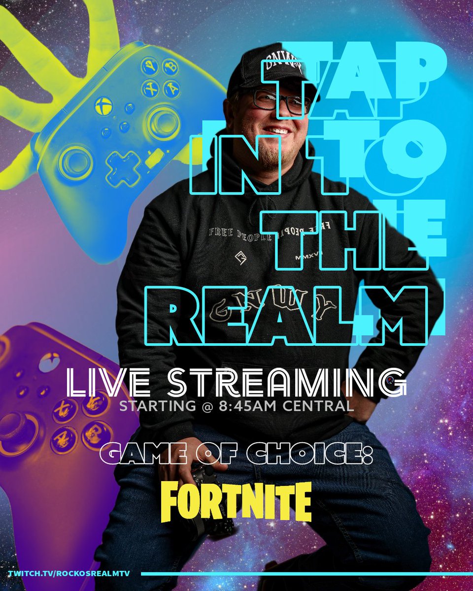 RockosRealm's tweet photo. Last night ended early so I'm gunna make it up to you and stream this morning! 🌞✨️
So, grab your breakfast and Tap in! 👇🏼
https://t.co/QjNt9YD728 
#TapInToTheRealm https://t.co/rpspAGyF4o