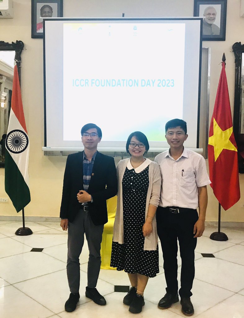 ducstat's tweet image. ICCR Foundation day 2023