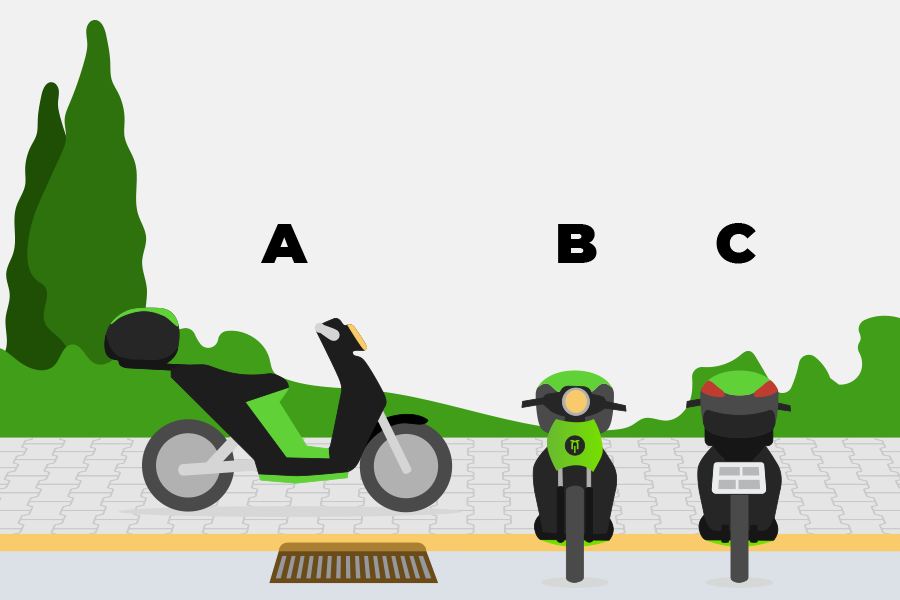 BeRiderCom's tweet photo. Opakování je matka moudrosti. Kdo podle vás parkuje správně? 🛵 Správnou odpověď nám hoďte do komentáře. ⬇️

A pokud nevíte nebo si nejste jistí, odpověď najdete v naši online skútr škole 📷 https://t.co/7agEGXMJQT https://t.co/d3b3YDsfmv