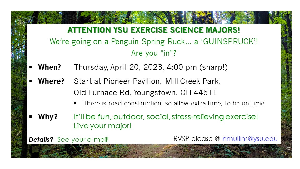 YSU Exercise Science tweet media