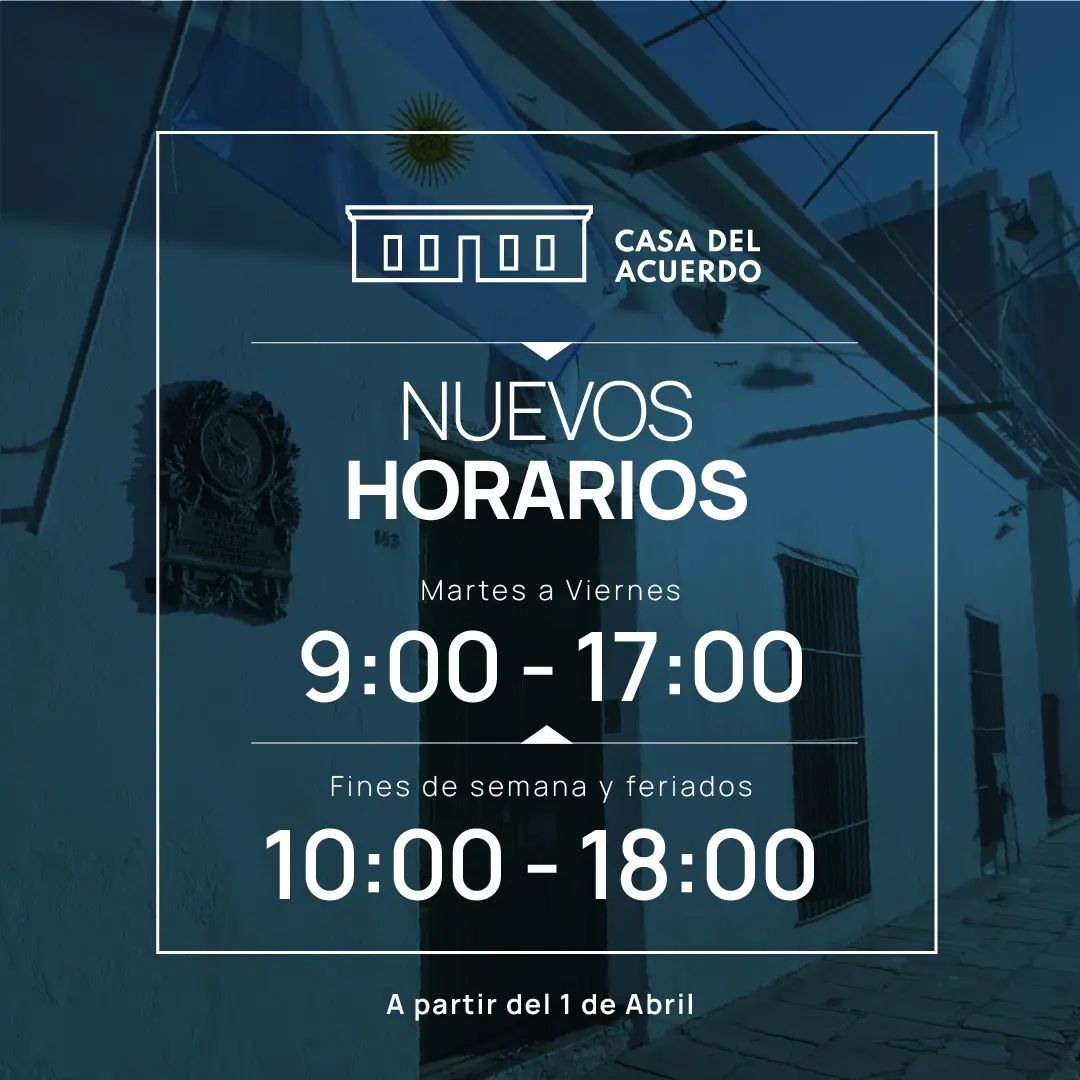 ¡Nuevos Horarios! ⏰
Martes a Viernes de 9 a 17h 
Fines de semana y feriados de 10 a 18h