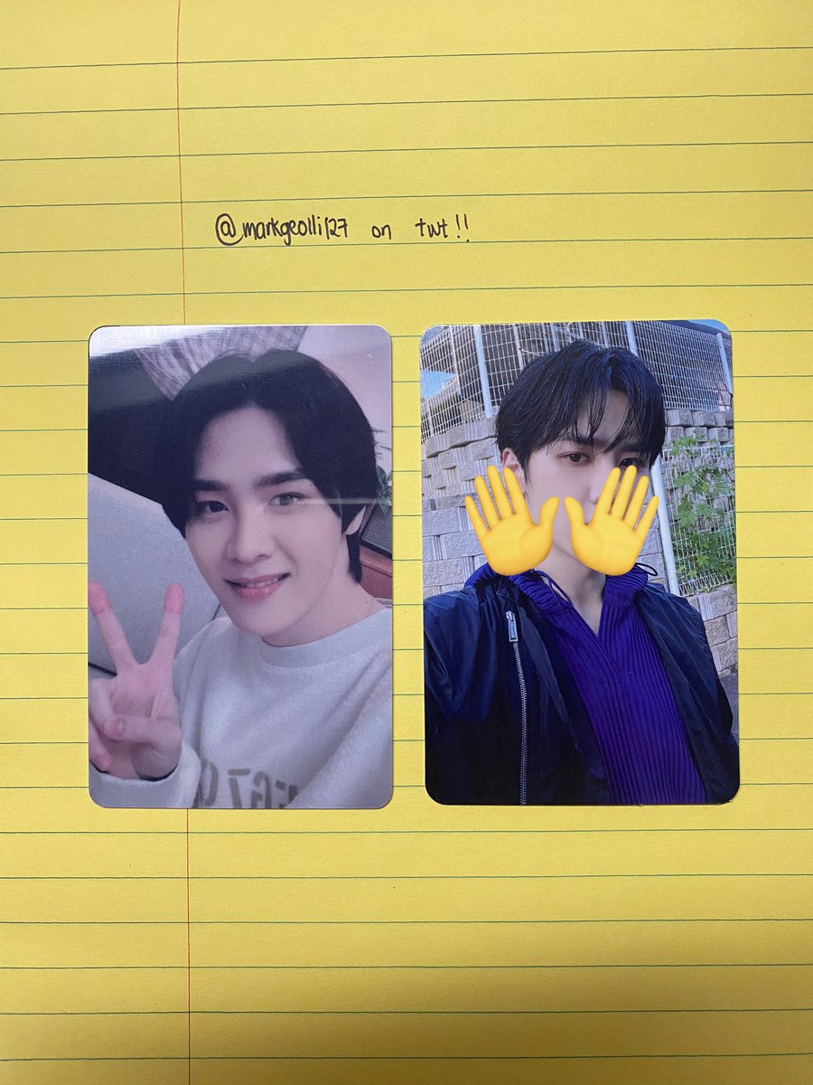 markgeolli127's tweet photo. wts lfb ic

Interest check!!
Planning to sell these universe luckydraw photocards of doyoung and kun 💚 reply if interested 

Help rt!!

doyoung kun pc wts ph https://t.co/u0gAEER4R4
