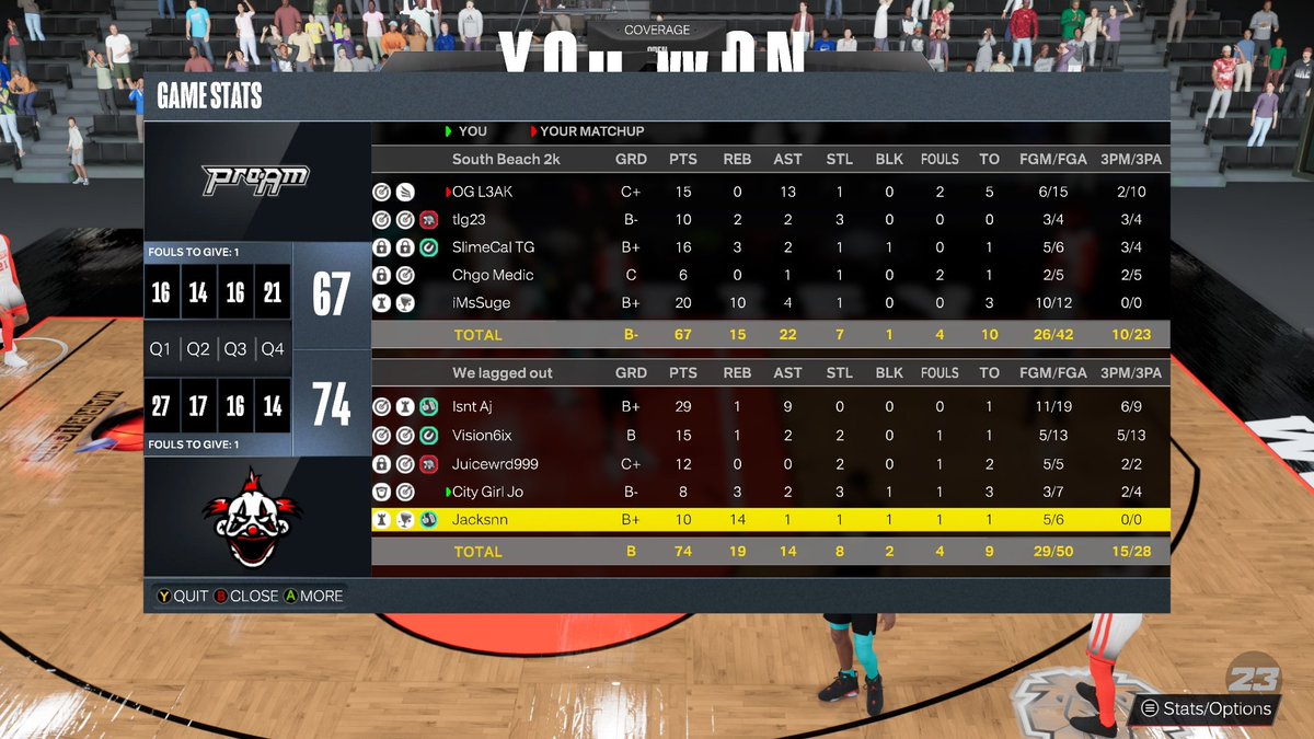 2K_WWL's tweet photo. Last night we had some more good games another sweep took place. We had team Identify Elite vs Team South Beach ⛱️.Team Identify Elite  sweep🧹🧹🧹 South Beach 3-0.
@JoeWrId @2kProAmENews @BlkFrankWhite1 @SMG4023 @im_vSuge @C4Thunderstorm_ @BodegaCatsGC @Playmakerdom @LTBUproam https://t.co/xYU2ZAsmPR