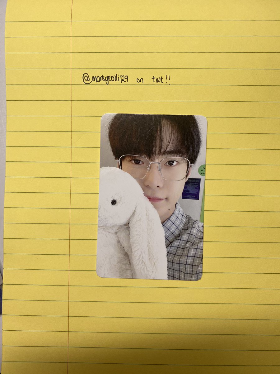 markgeolli127's tweet photo. wts lfb ph ic

Interest check!!
Doyoung Photocards 

Reply if interested

Help rt 🫶

doyoung nct pc photocards universe bunny https://t.co/H7f3Eb0l3p