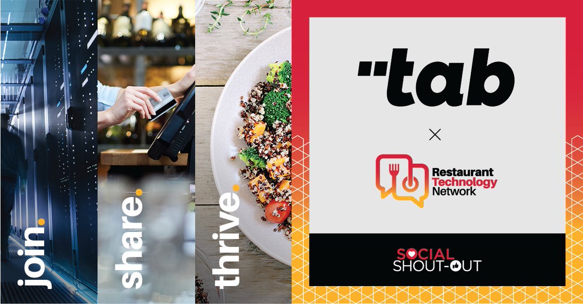 Restaurant Technology Network (@resttechnet) on Twitter photo Tab Commerce provides #restaurants with the first fully #automated, #intelligent expense control product specifically designed to maximize #profitability. Thanks for your support & <a href="/RestTechNet/">Restaurant Technology Network</a> membership!
#RTN #restaurantindustry #restauranttech #restauranttechnology Tab Commerce provides #restaurants with the first fully #automated, #intelligent expense control product specifically designed to maximize #profitability. Thanks for your support & <a href="/RestTechNet/">Restaurant Technology Network</a> membership!
#RTN #restaurantindustry #restauranttech #restauranttechnology