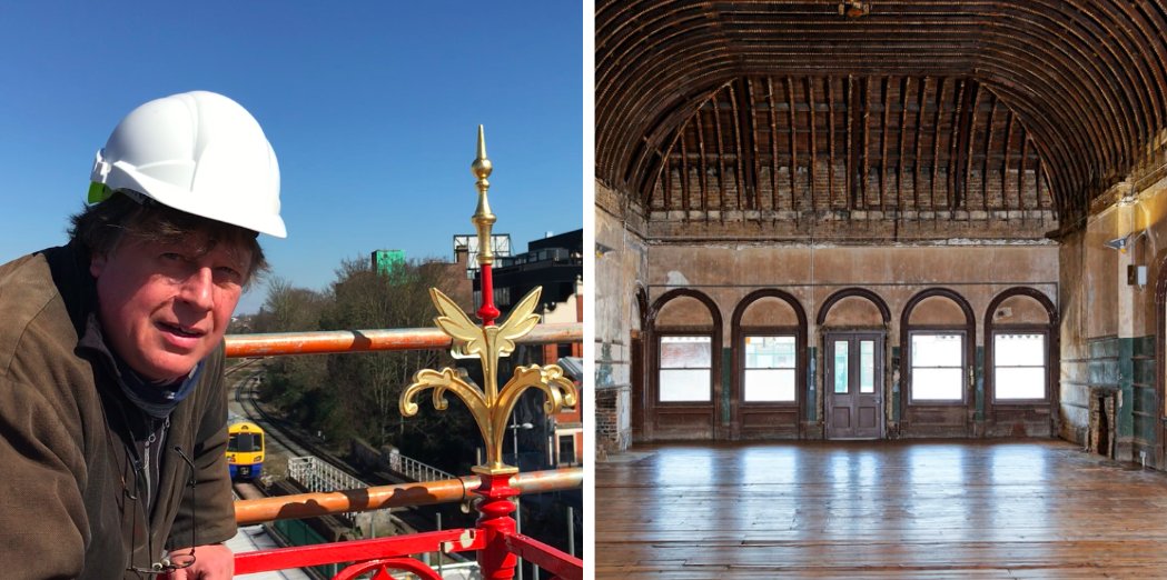 Southwark News (@southwark_news) on Twitter photo Hidden gems of #Peckham Rye Station restoration revealed in our sneak video preview - including an abandoned billiard room and a secret staircase
<a href="/BOLarchitect/">benedictolooneyarchitects</a> <a href="/RailwayHeritage/">RailwayHeritageTrust</a> <a href="/networkrail/">Network Rail</a> <a href="/thepeckhamsoc/">The Peckham Society</a> <a href="/PeckhamVision/">Peckham Vision</a> <a href="/PeckhamHeritage/">Peckham Heritage</a> <a href="/lb_southwark/">Southwark Council</a>
southwarknews.co.uk/featured/hidde… Hidden gems of #Peckham Rye Station restoration revealed in our sneak video preview - including an abandoned billiard room and a secret staircase
<a href="/BOLarchitect/">benedictolooneyarchitects</a> <a href="/RailwayHeritage/">RailwayHeritageTrust</a> <a href="/networkrail/">Network Rail</a> <a href="/thepeckhamsoc/">The Peckham Society</a> <a href="/PeckhamVision/">Peckham Vision</a> <a href="/PeckhamHeritage/">Peckham Heritage</a> <a href="/lb_southwark/">Southwark Council</a>
southwarknews.co.uk/featured/hidde…