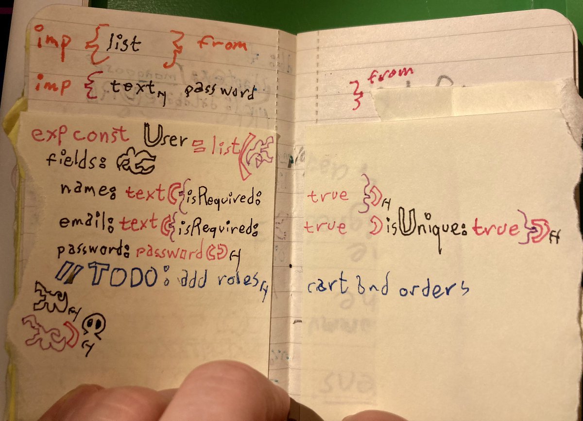 OlaHolstVea's tweet image. 💪😺🏴‍☠️

I made a schema for my users.
My user data type.
I put my User.ts file in my &quot;schemas&quot; folder.

Day  of 13
#100daysofreact
#100daysofcode #React #GraphQL #typeScript